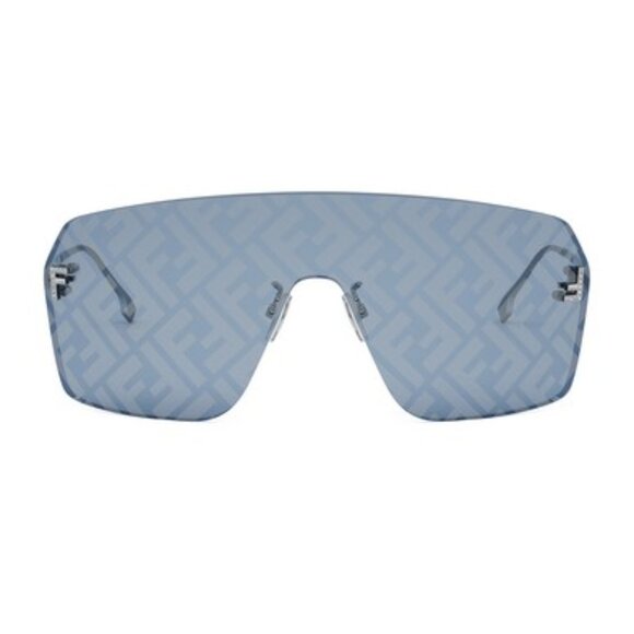 NEW FENDI BLUE SHIELD SUNGLASSES, FENDI FE4121US 16V - Picture 1 of 4